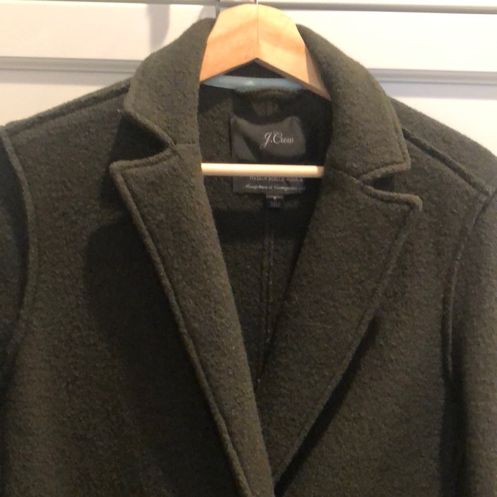 J Crew Daphne oversized topcoat
